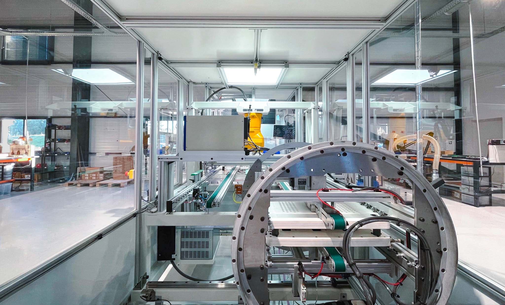 Machine de production automatisée