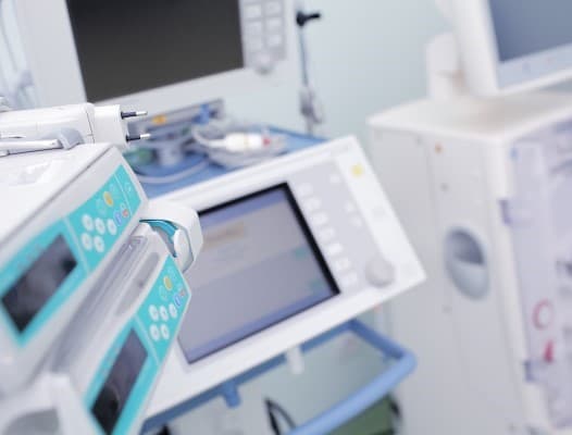 Machine médicale alimentée par batterie